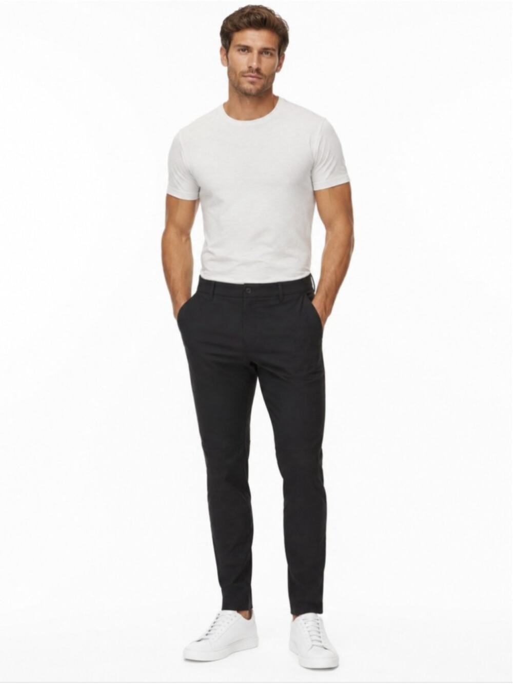 Lululemon Men's Black Performance Pants Technical Stretch Travel 34 X 31